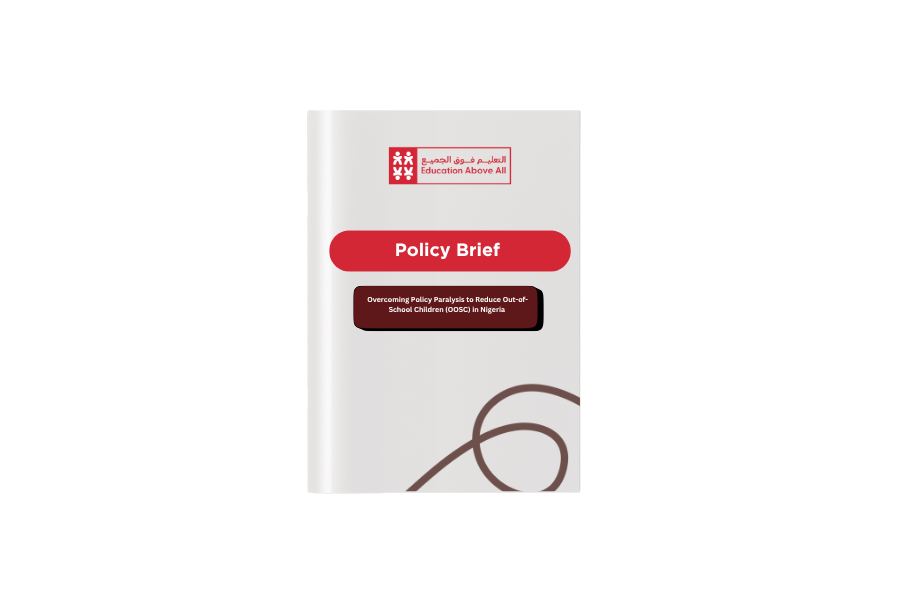 Policy Brief : Overcoming Policy Paralysis to Reduce Out-of-School Children (OOSC) in Nigeria